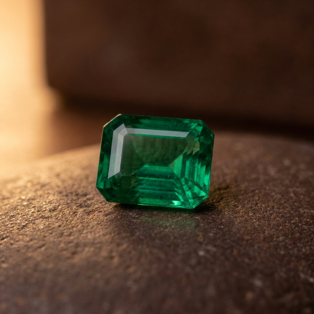 Loose emerald